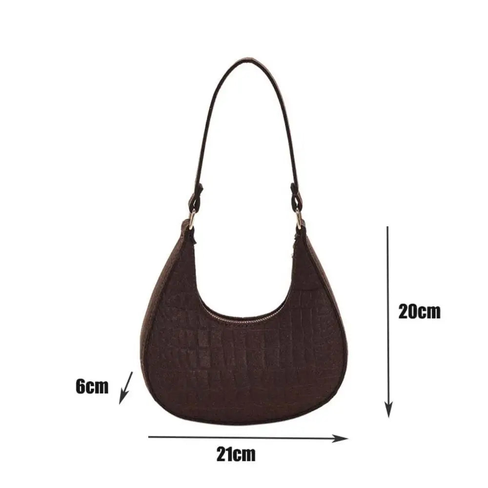 Fashion Felt Cloth Pattern Shoulder Bags