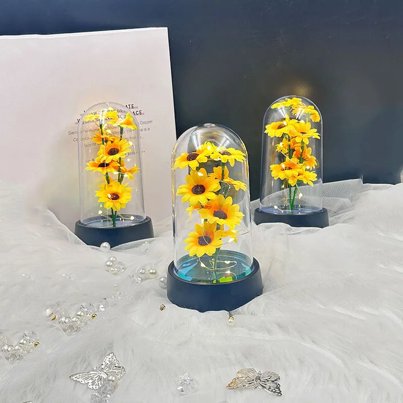 LED Sunflower Decoration Piece