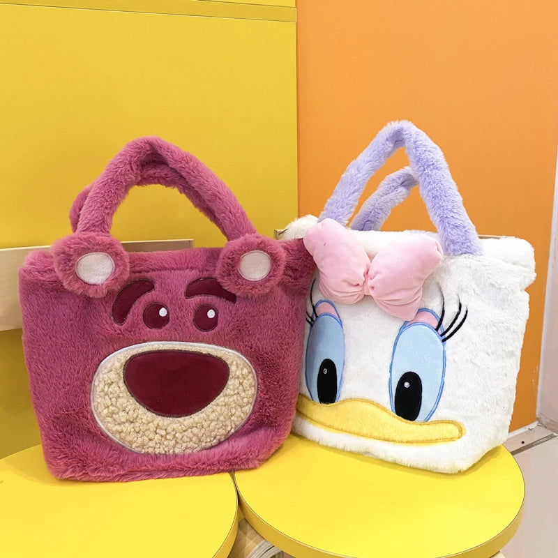 Disney Cute Cartoon Plush Toys Messenger Bag