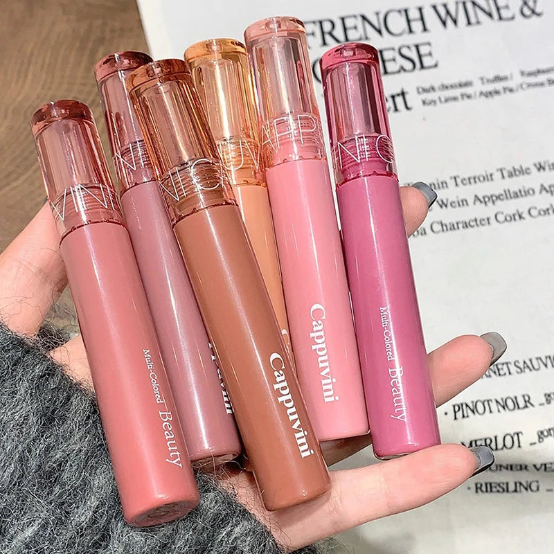 Beauty Juice lip glaze gummy jelly mirror water gloss lip glaze female affordable lipstick student makeup