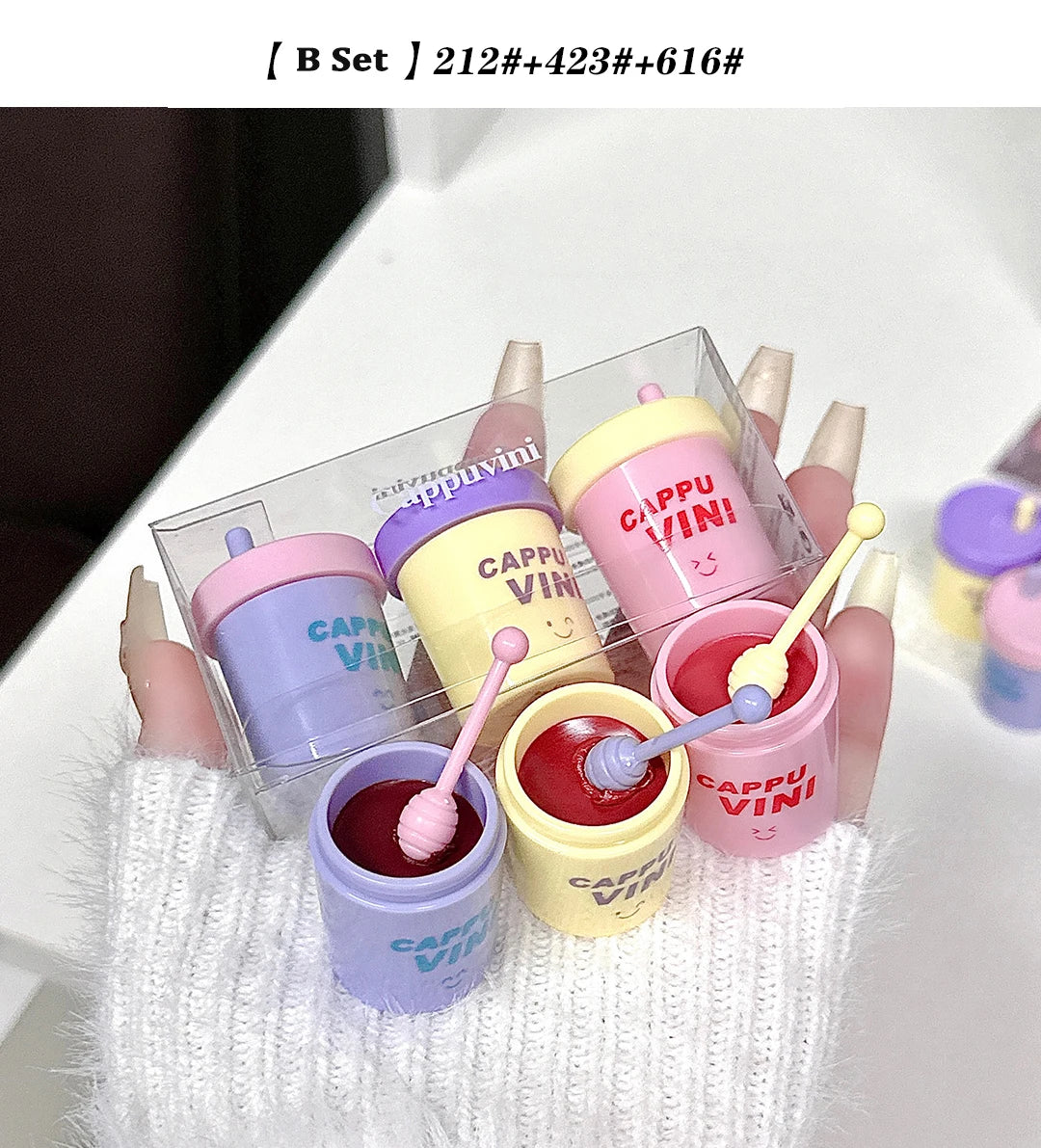 Teacup Colored Lip Balm