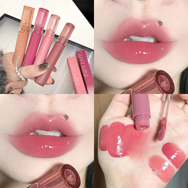 Beauty Juice lip glaze gummy jelly mirror water gloss lip glaze female affordable lipstick student makeup