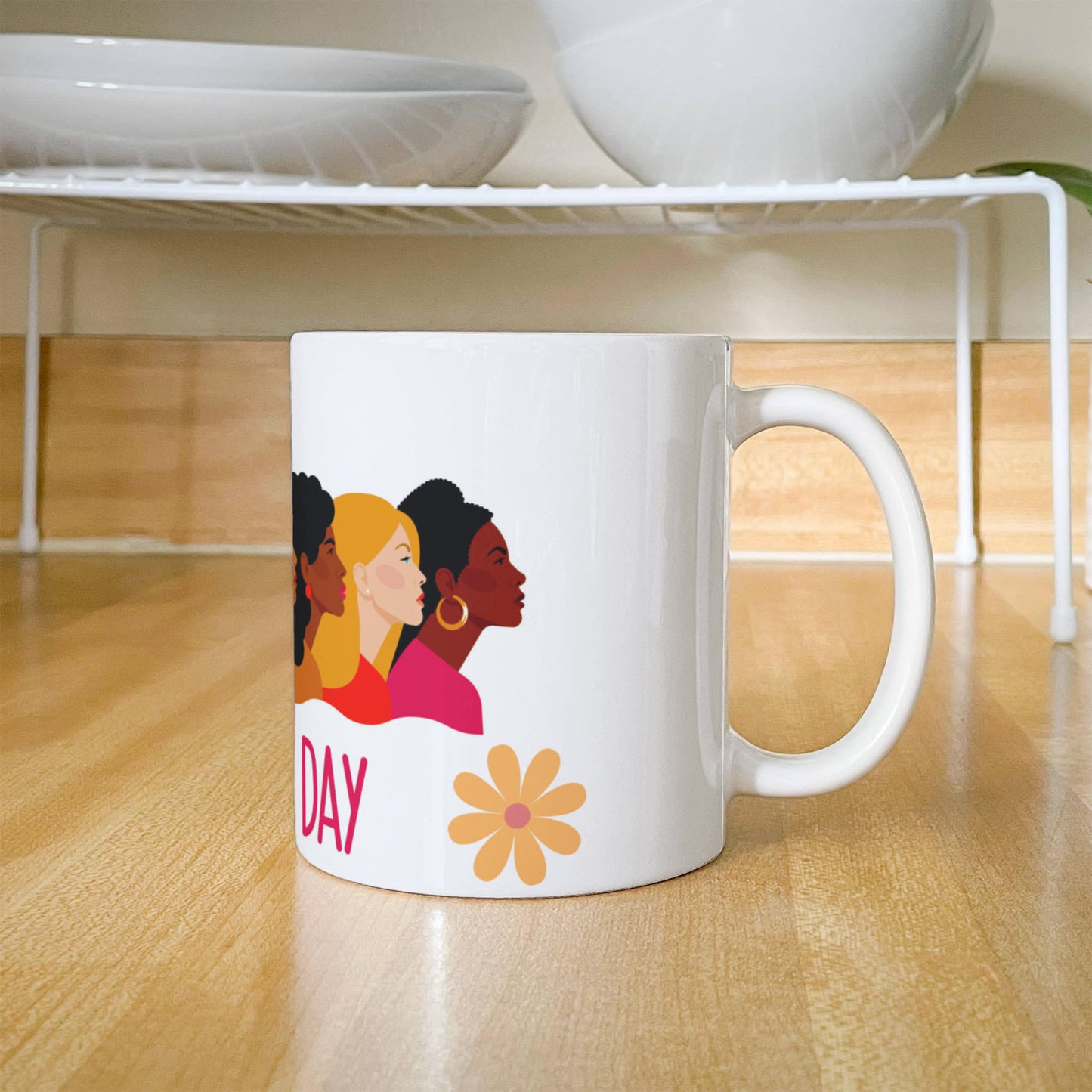 Women's Day Special Mug - White