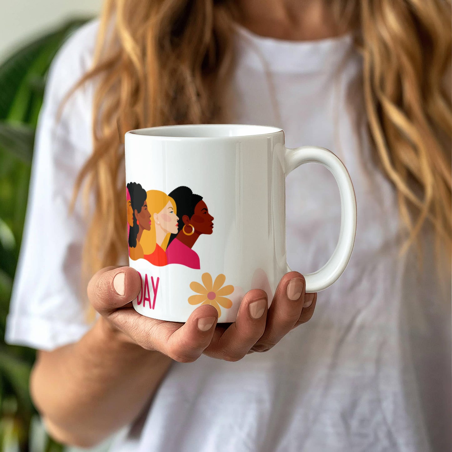 Women's Day Special Mug - White