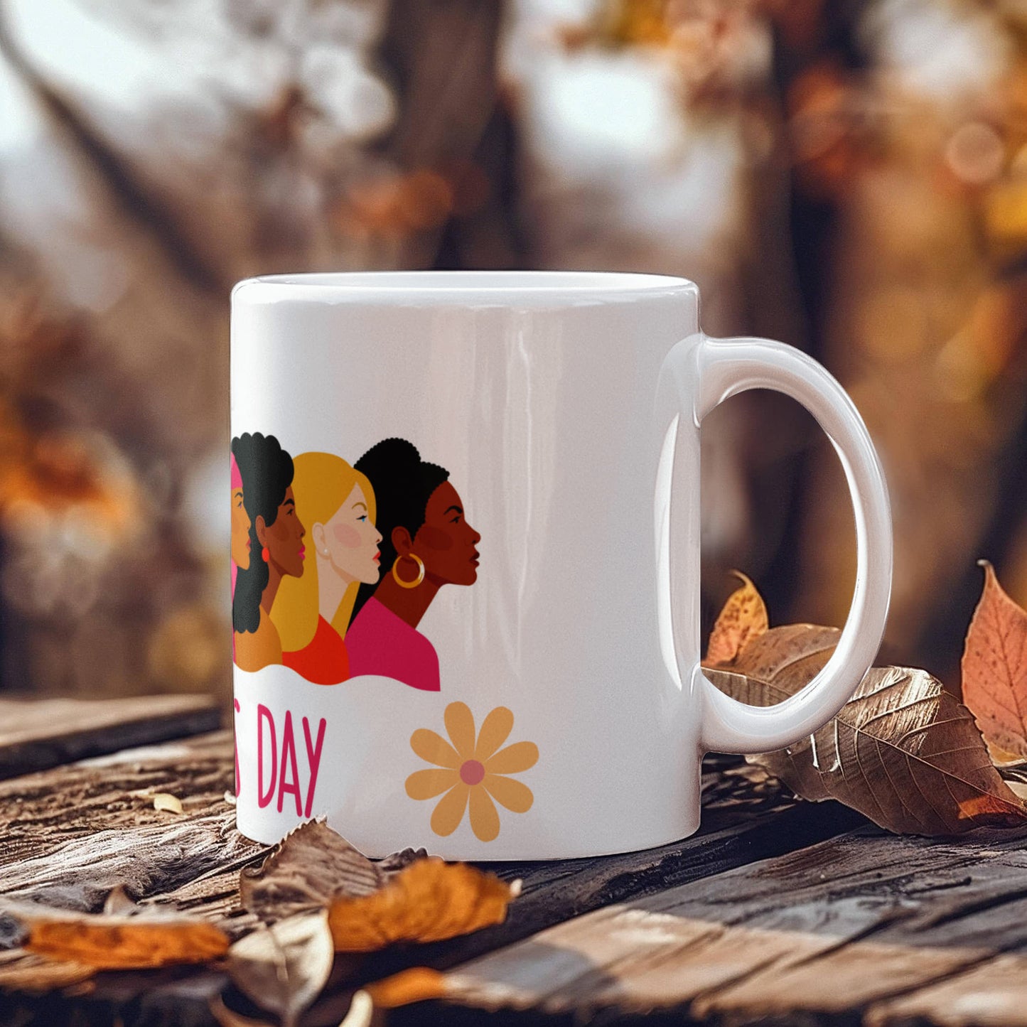 Women's Day Special Mug - White