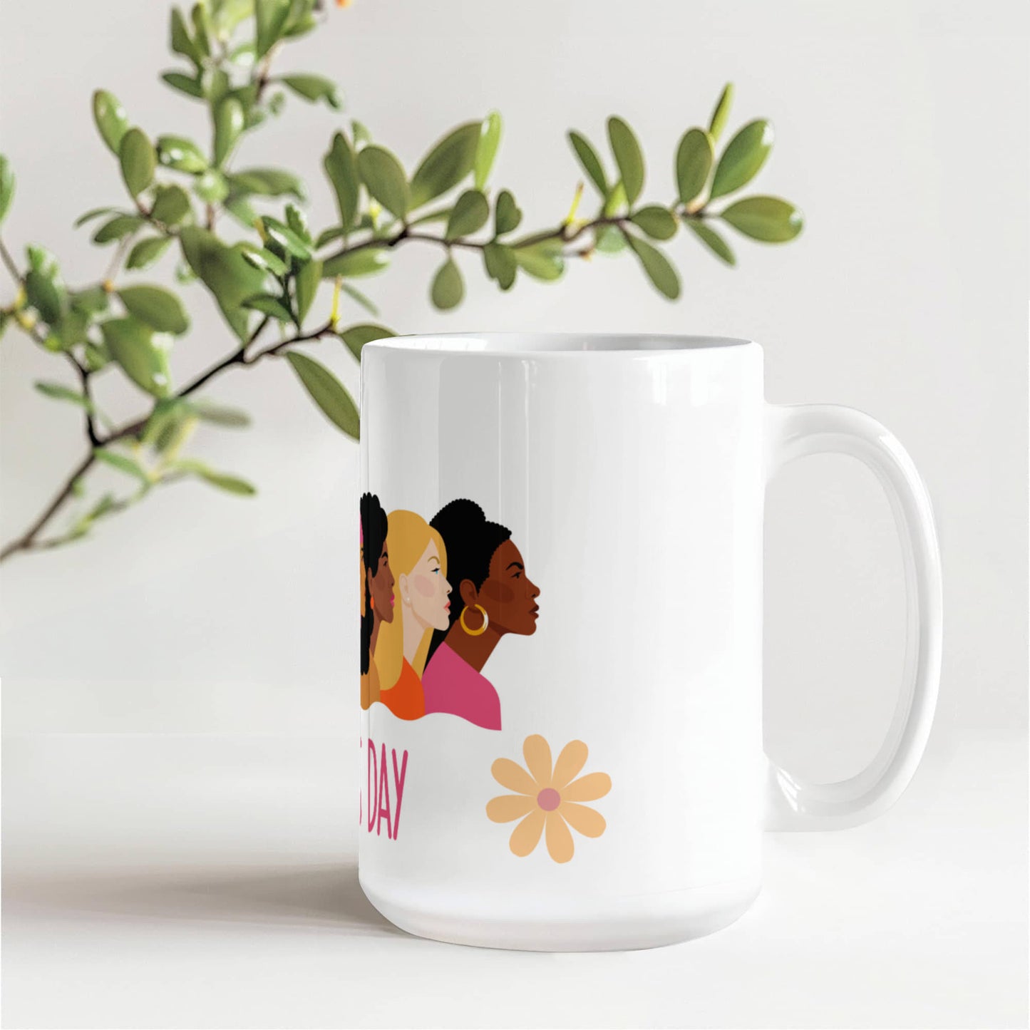 Women's Day Special Mug - White