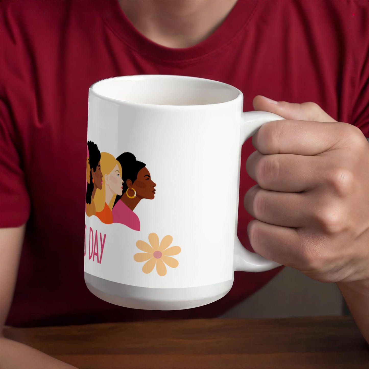 Women's Day Special Mug - White